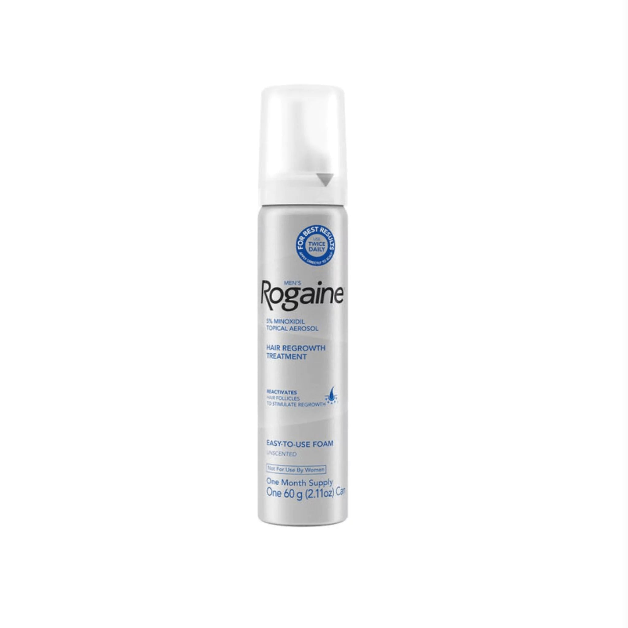 MEN'S ROGAINE® 5% MINOXIDIL UNSCENTED FOAM