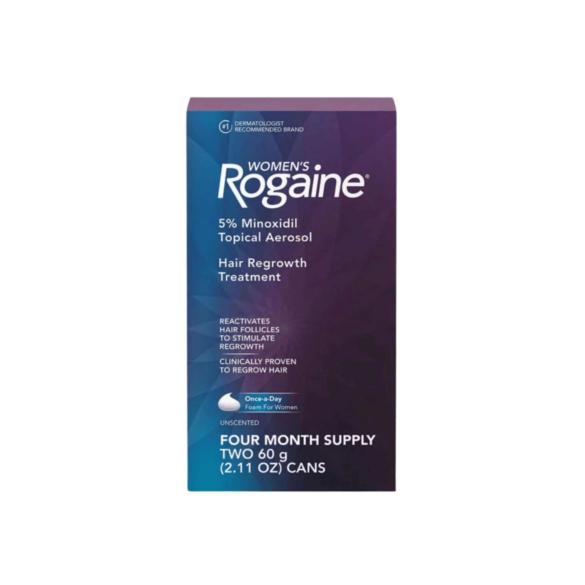 WOMEN'S ROGAINE® 5% MINOXIDIL UNSCENTED FOAM