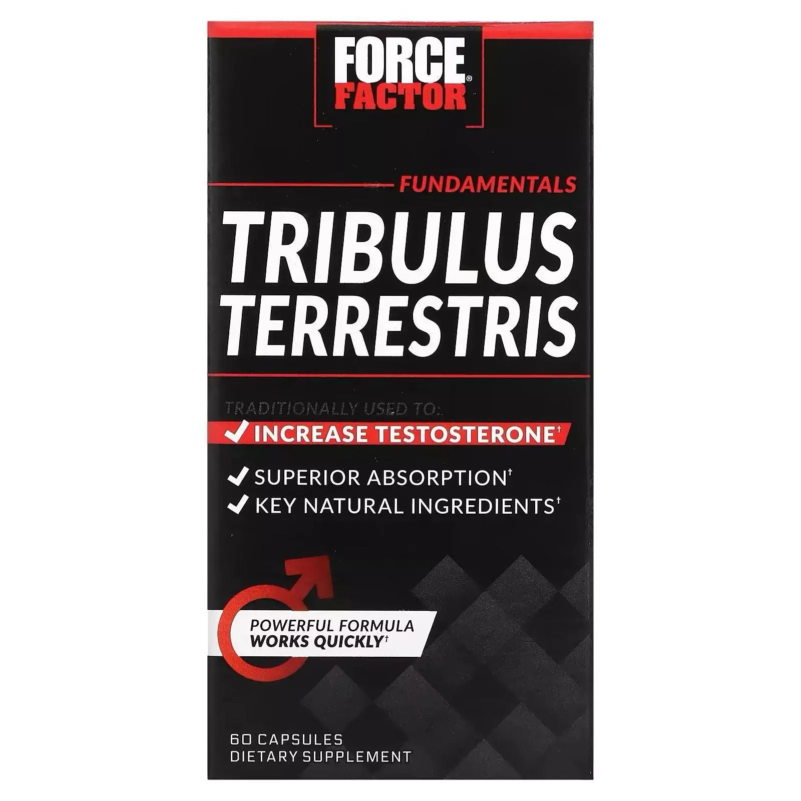 Force Factor, Tribulus Terrestris, Testosterone Booster