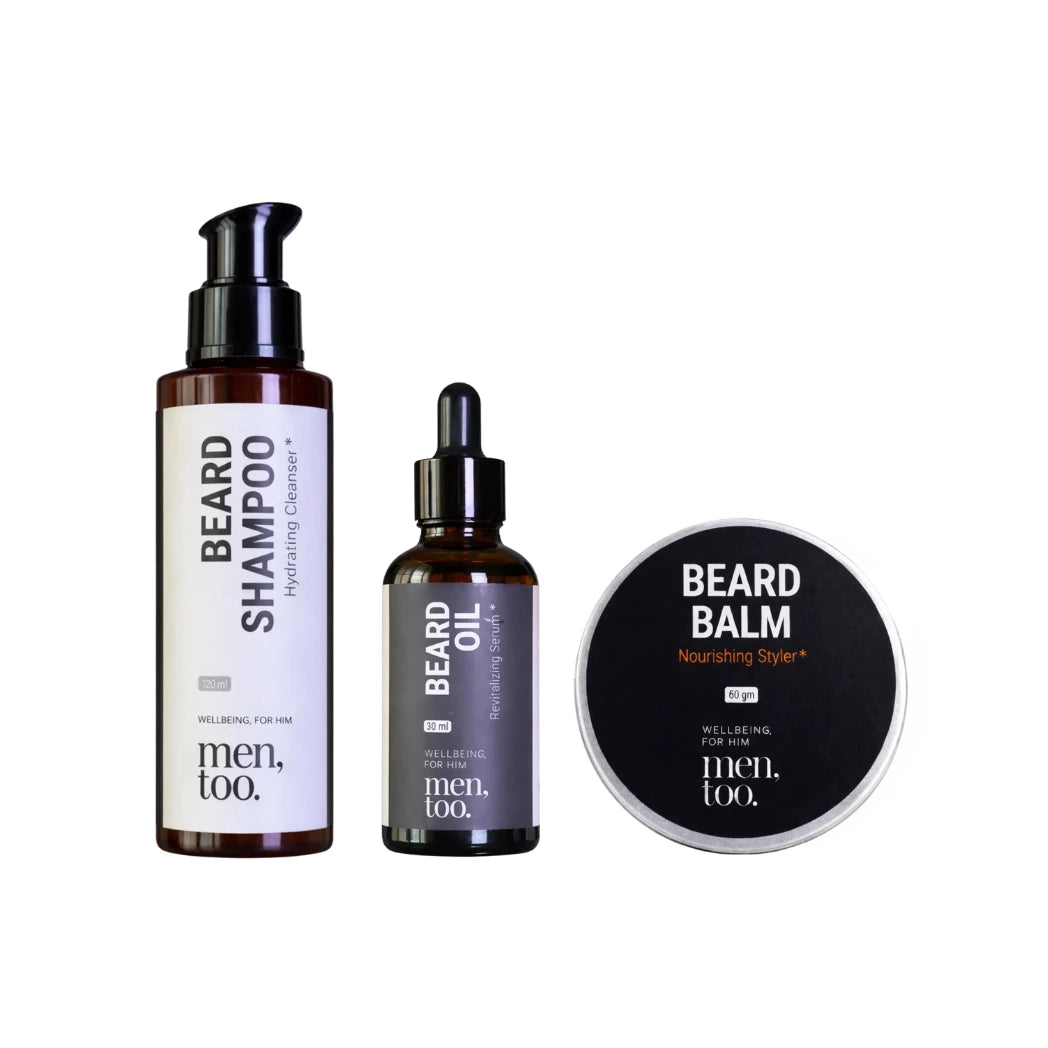 Beard Grooming Essentials Trio
