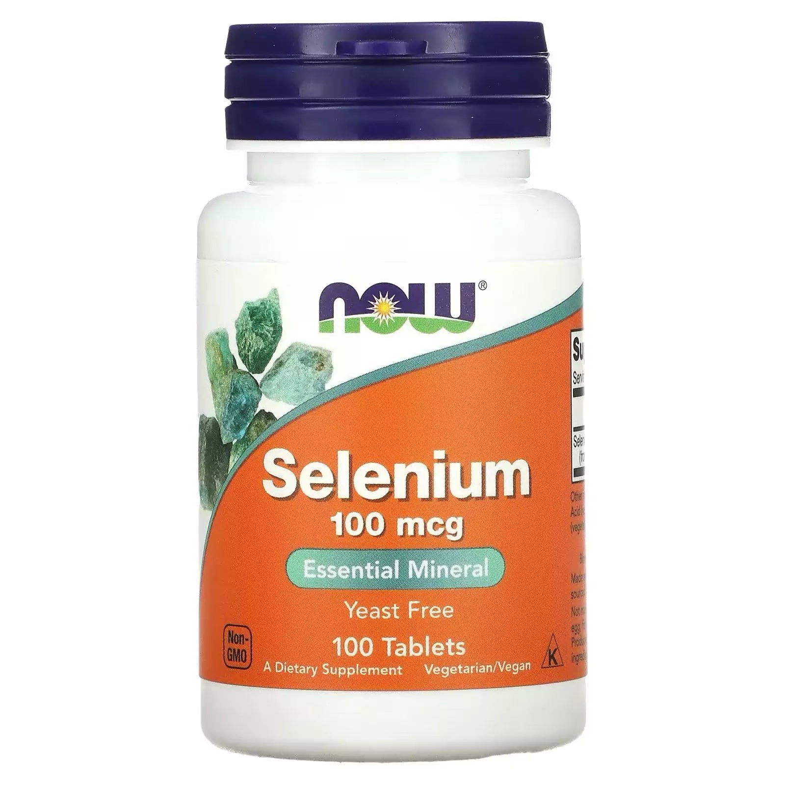 NOW Foods, Selenium, 100 mcg, 100 Tablets